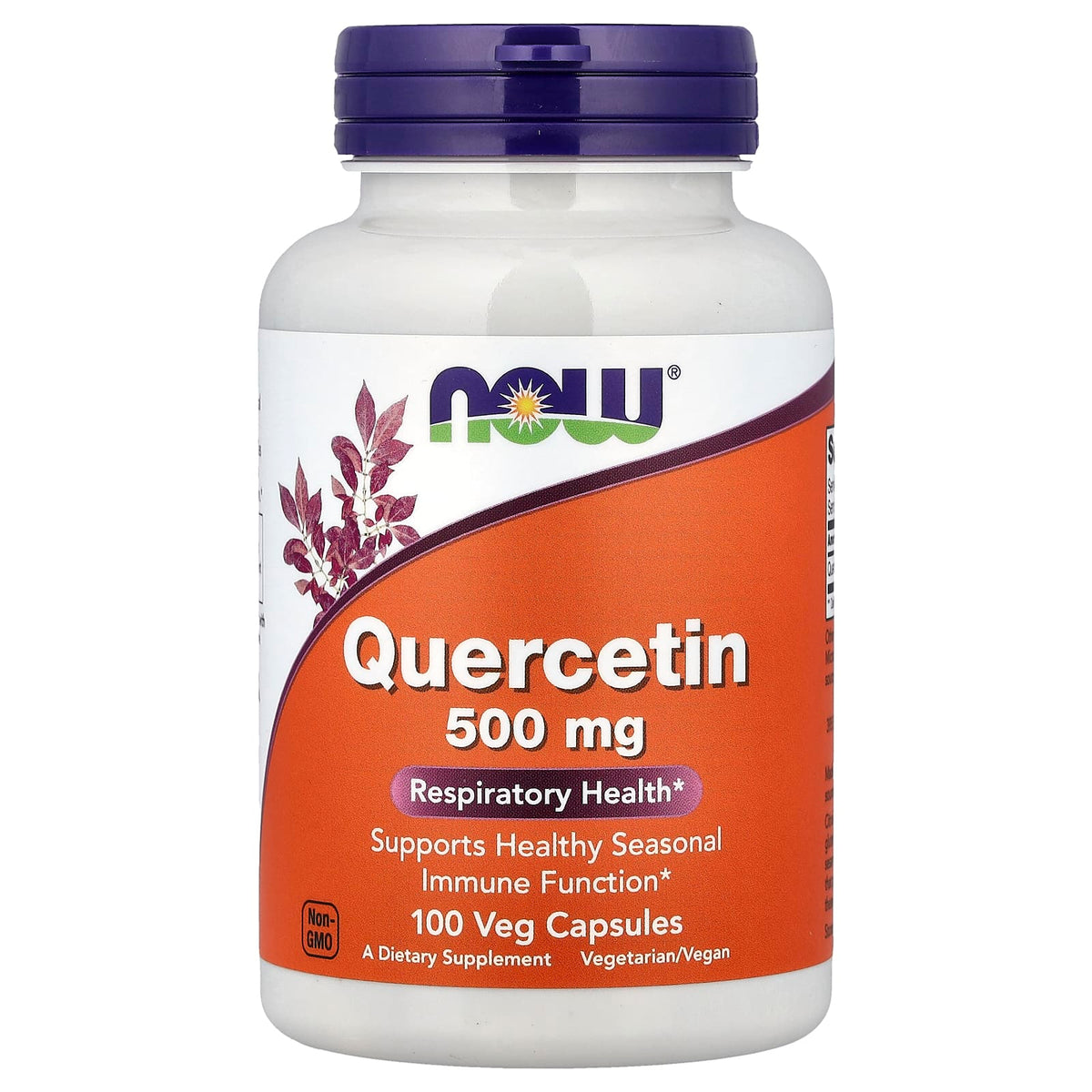 NOW Foods Quercetin 500 mg, 100 Veg Capsules