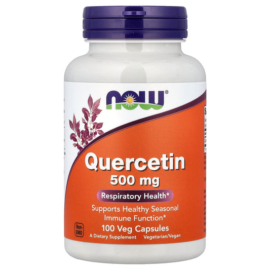 NOW Foods Quercetin 500 mg, 100 Veg Capsules