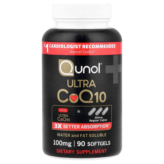 Qunol Ultra CoQ10 100 mg, 90 Softgels
