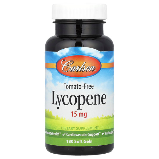 Carlson Lycopene 15 mg, 180 Soft Gels