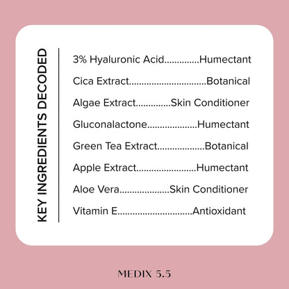 Medix 5.5 3% Hyaluronic Serum 50 ml (1.7 fl oz) - view 5