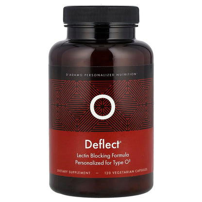 D'adamo Deflect O Lectin Blocking Formula, 120 Vegetarian Capsules