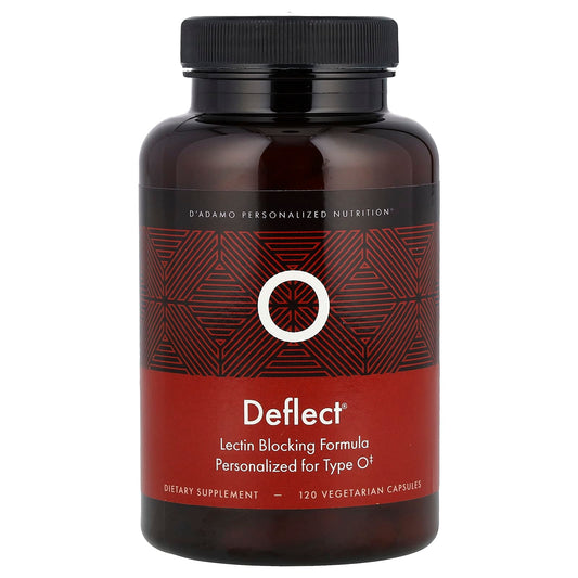 D'adamo Deflect O Lectin Blocking Formula, 120 Vegetarian Capsules