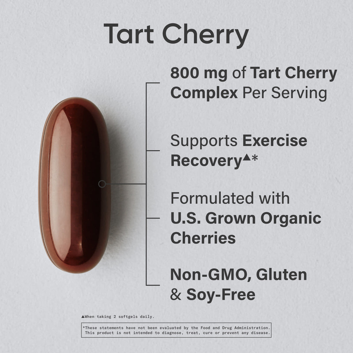 Sports Research Tart Cherry Fruit Complex, 60 Softgels - view 3