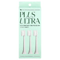 Plus Ultra Eco-Friendly Brush Heads, Soft, Pack of 3