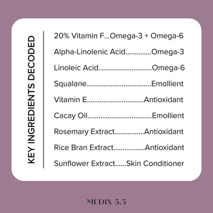 Medix 5.5 20% Vitamin F Serum 50 ml (1.7 fl oz) - view 6