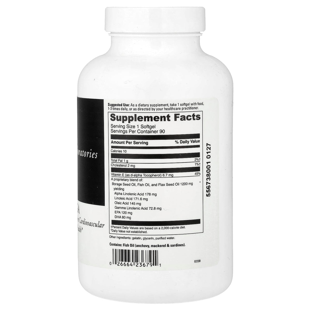 DaVinci Laboratories Supreme Omega 90 Softgels — alternate product view