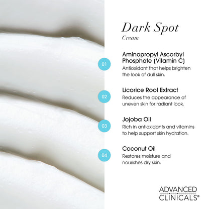 Advanced Clinicals Dark Spot Correcting Cream 237 ml (8 fl oz) - view 6