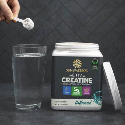 Sunwarrior Active Creatine Unflavoured, 600 g (1.32 lb) - view 6