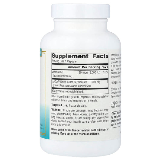Source Naturals EpiCor With Vitamin D-3, 120 Capsules - view 2