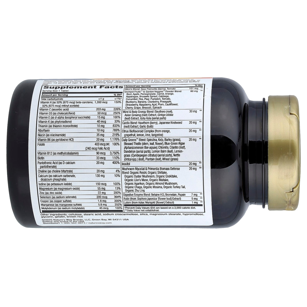 Nature's Way Alive! Men's 50+ Ultra Multivitamin, 150 Tablets — alternate product view