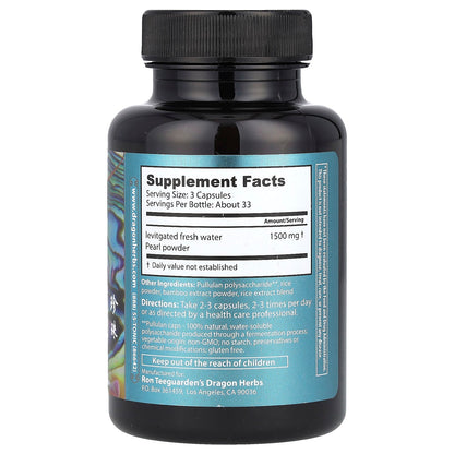 Dragon Herbs Pearl, 500 mg, 100 Capsules - view 2