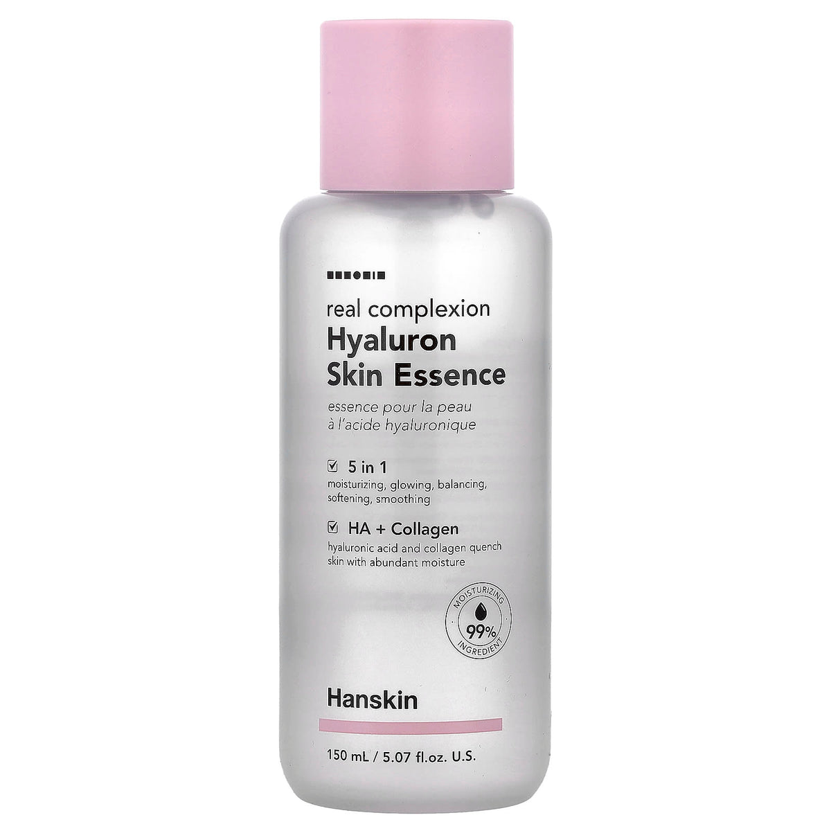 Hanskin Real Complexion Hyaluron Skin Essence, 150 ml — product view