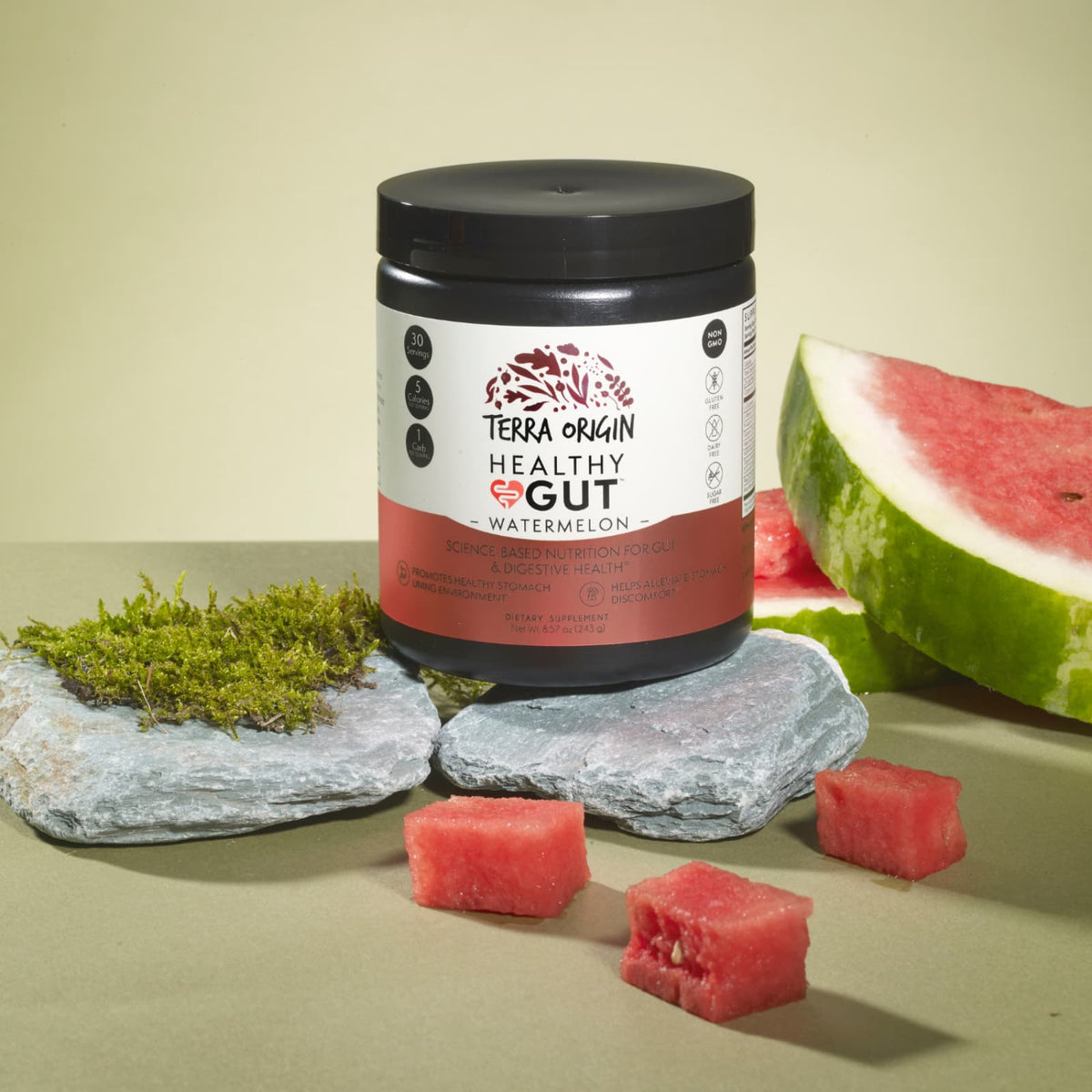 Terra Origin Healthy Gut, Watermelon, 243 g (8.57 oz) - view 5