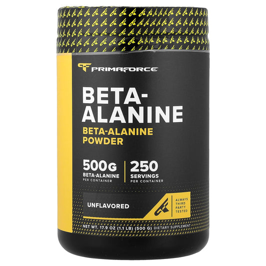 Primaforce Beta-Alanine Powder, Unflavoured, 500 g (17.9 oz)