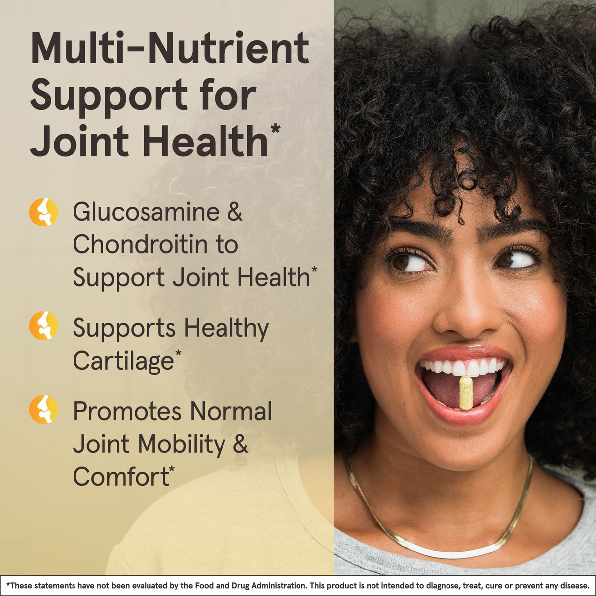 Jarrow Formulas Glucosamine + Chondroitin + MSM, 240 Capsules - view 4