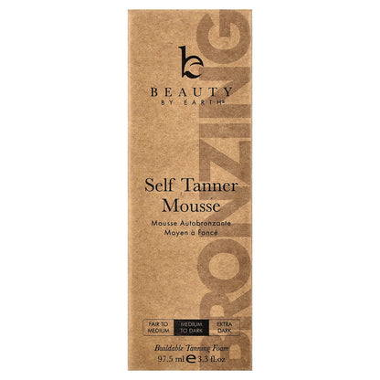 Beauty By Earth Self Tan Mousse, Medium to Dark, 97.5 ml (3.3 fl oz) - view 2