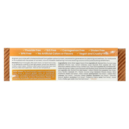 Himalaya Whitening Antiplaque Toothpaste, Turmeric + Coconut Oil, Mint, 113 g - view 3