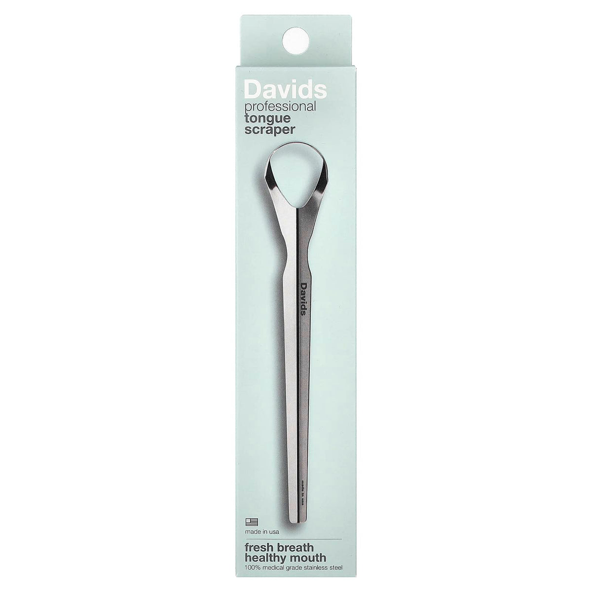 Davids Professional Tongue Scraper, 1 Scraper