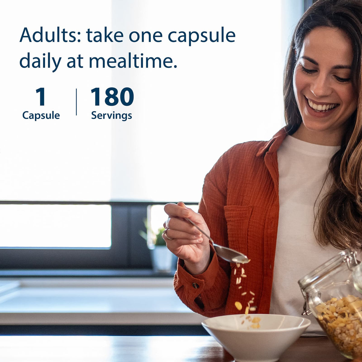 Carlson Lutein & Greens, 180 Vegetarian Capsules - view 6