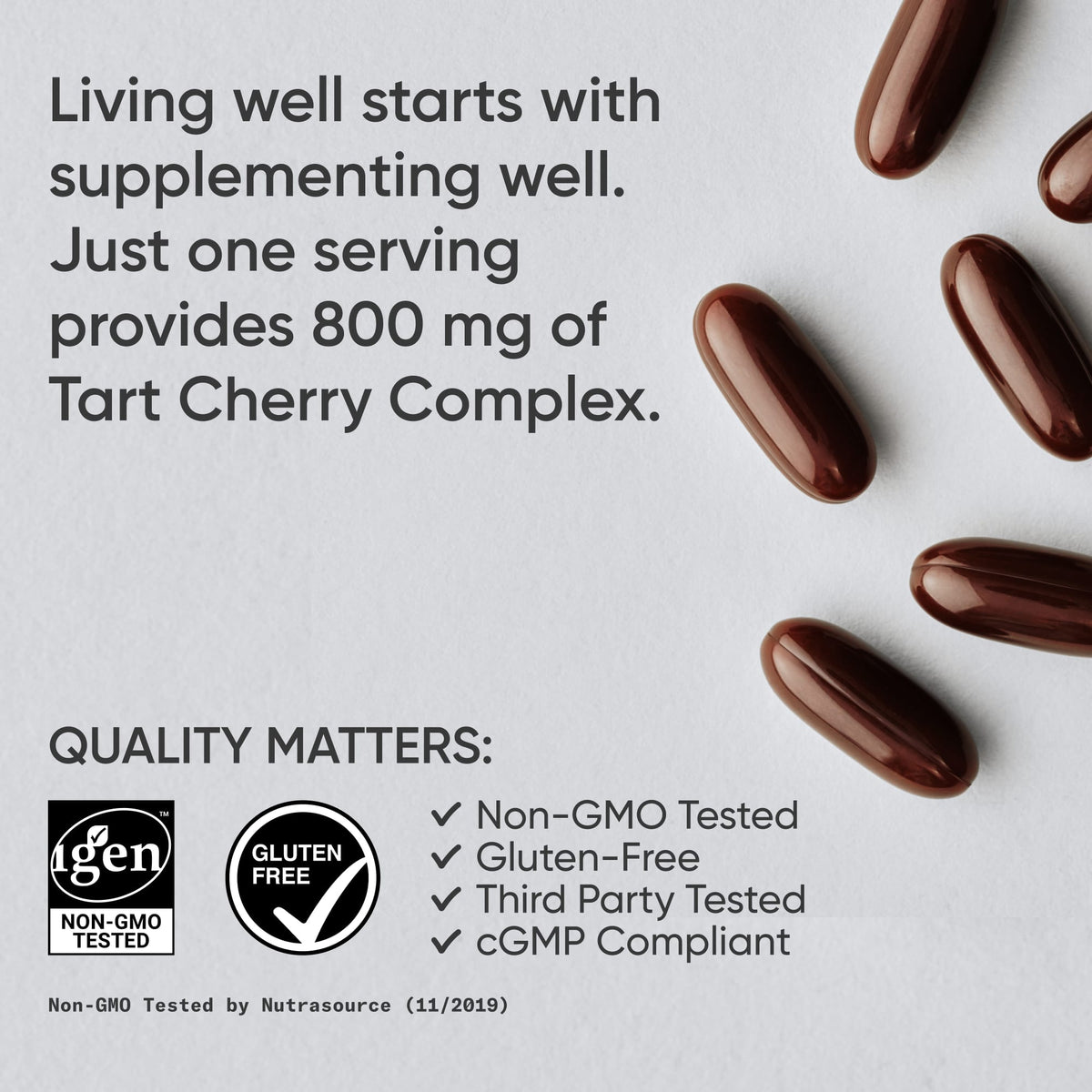 Sports Research Tart Cherry Fruit Complex, 60 Softgels - view 6
