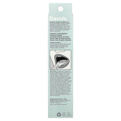 Davids Professional Tongue Scraper, 1 Scraper - view 2