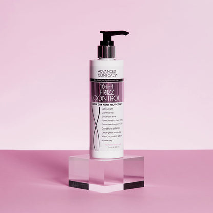 Advanced Clinicals 10-in-1 Frizz Control Heat Protectant 222 ml (7.5 fl oz) - view 4