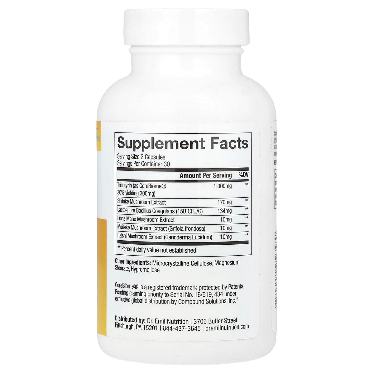 Dr. Emil Nutrition Total Gut Complex, 60 Capsules - view 2
