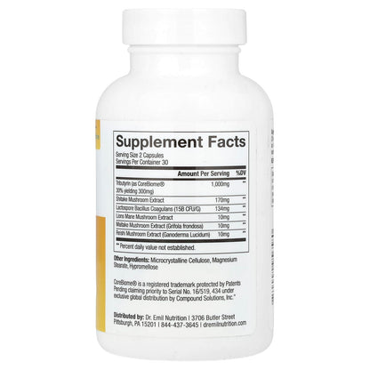 Dr. Emil Nutrition Total Gut Complex, 60 Capsules - view 2