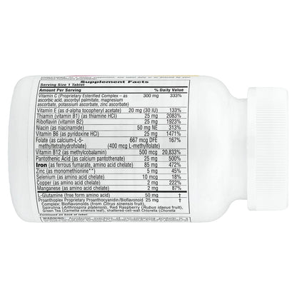 NaturesPlus Hema-Plex Iron with Essential Nutrients, 60 Slow-Release Tablets - view 2