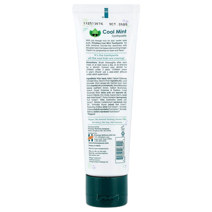 Himalaya Botanique Kids Toothpaste, Cool Mint, 113 g - view 2