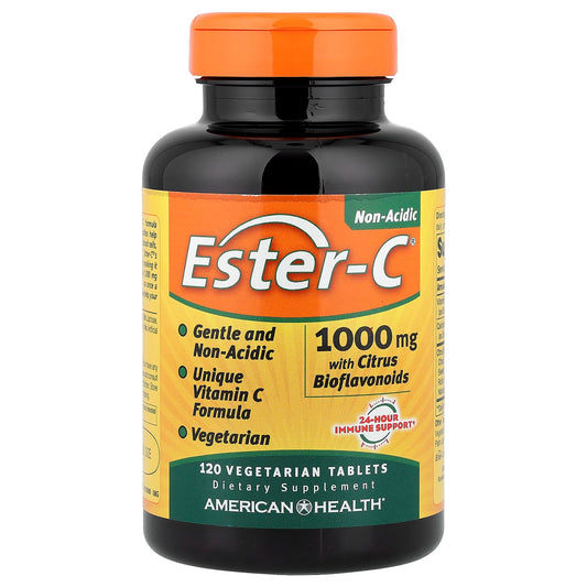 American Health Ester-C with Citrus Bioflavonoids, 1,000 mg, 120 Veg Tablets