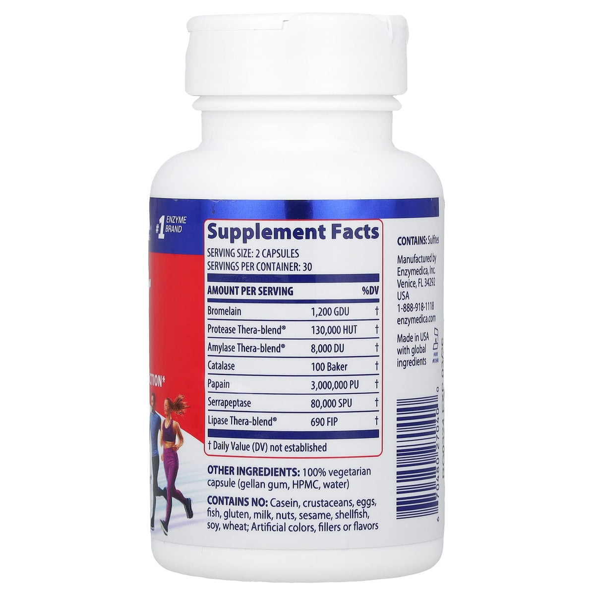 Enzymedica Repair Gold Enzyme Formula, 60 Capsules - view 2