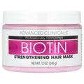 Advanced Clinicals Biotin Strengthening Hair Mask 340 ml (12 fl oz)