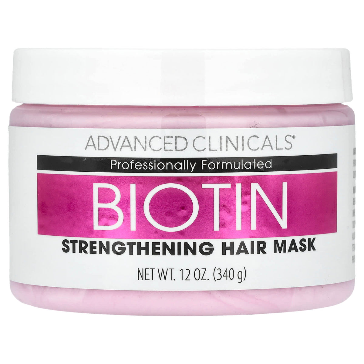 Advanced Clinicals Biotin Strengthening Hair Mask 340 ml (12 fl oz) — product view