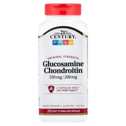 21st Century Glucosamine Chondroitin Original Strength, 200 Capsules