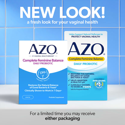 AZO Complete Feminine Balance Daily Probiotic, 60 Capsules - view 4