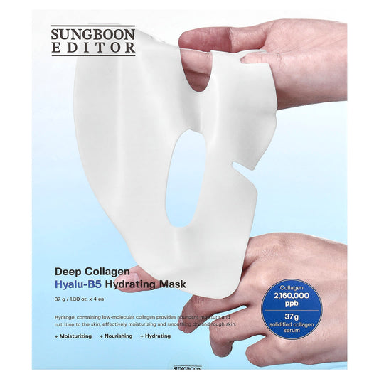Sungboon Editor Deep Collagen Hyalu-B5 Hydrating Beauty Mask 4 Sheets - view 2