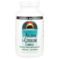 Source Naturals L-Arginine L-Citrulline Complex 1,000 mg, 120 Tablets