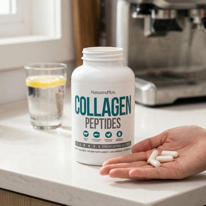 NaturesPlus Collagen Peptides, 240 Capsules - view 6
