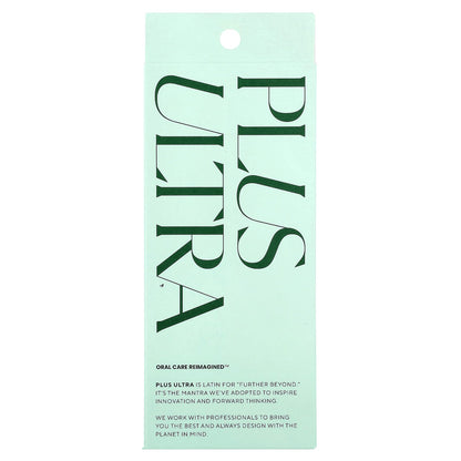 Plus Ultra Eco-Friendly Brush Heads, Soft, Pack of 3 - view 2