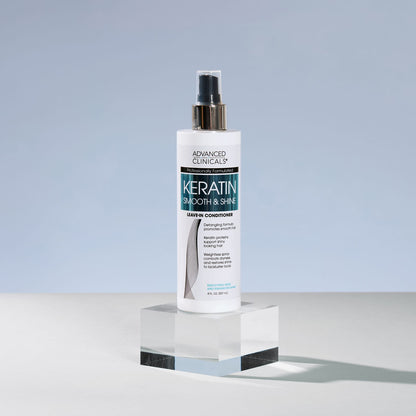 Advanced Clinicals Keratin Smooth & Shine Leave-In Conditioner 237 ml (8 fl oz) - view 4