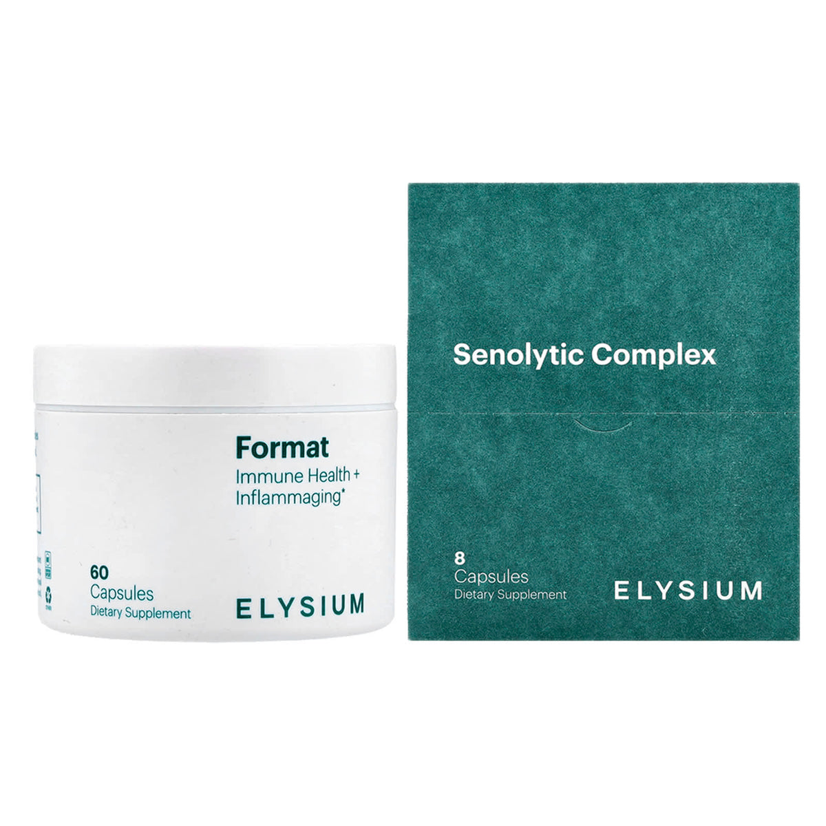 Elysium Format Immune Health + Inflammaging & Senolytic Complex, 68 Caps — product view