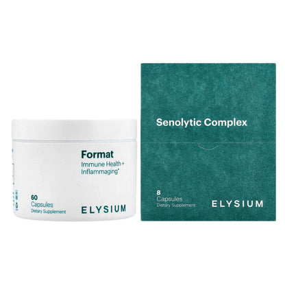 Elysium Format Immune Health + Inflammaging & Senolytic Complex, 68 Caps