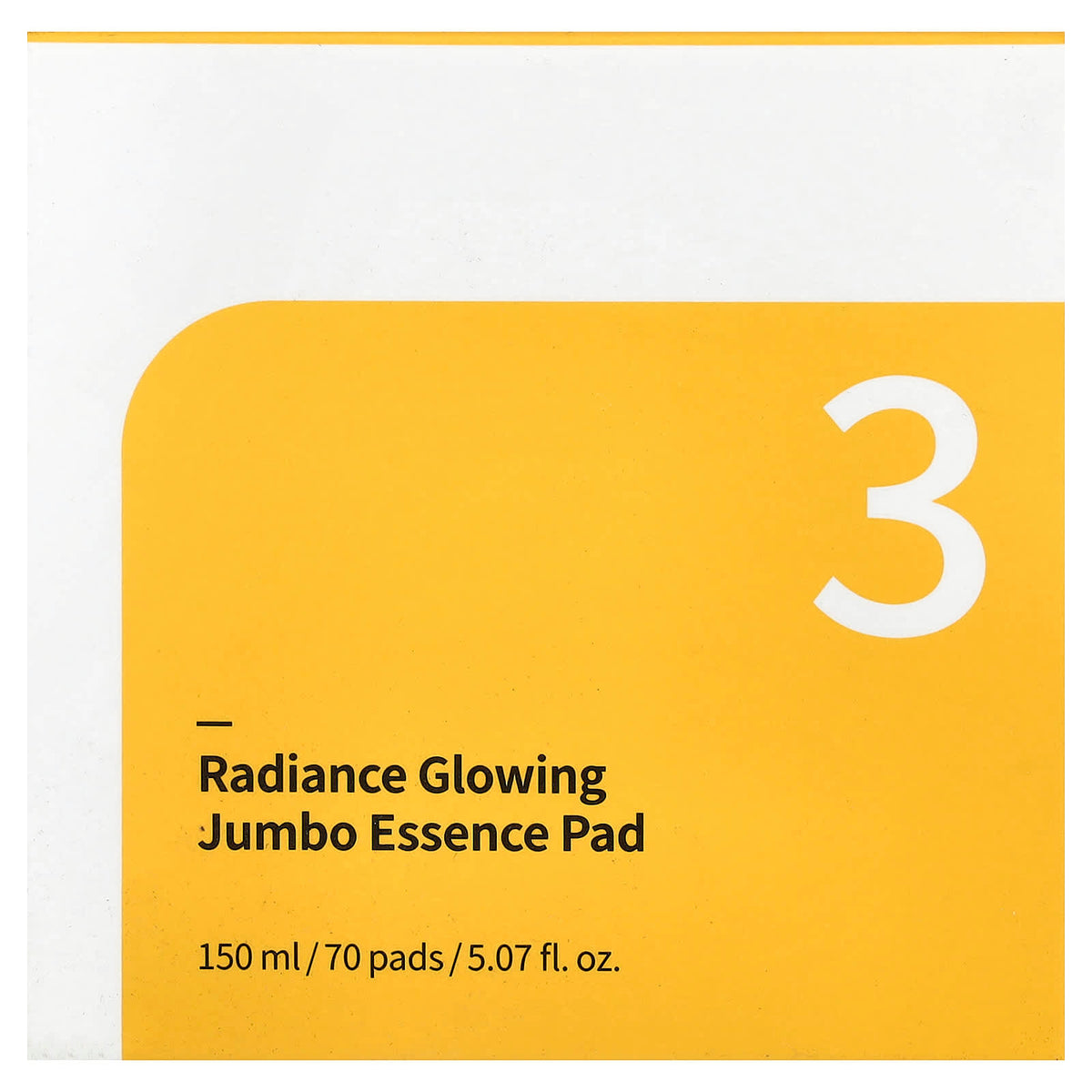 Numbuzin No.3 Radiance Glowing Jumbo Essence Pad 70 Pads - view 2