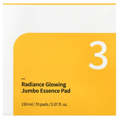 Numbuzin No.3 Radiance Glowing Jumbo Essence Pad 70 Pads - view 2