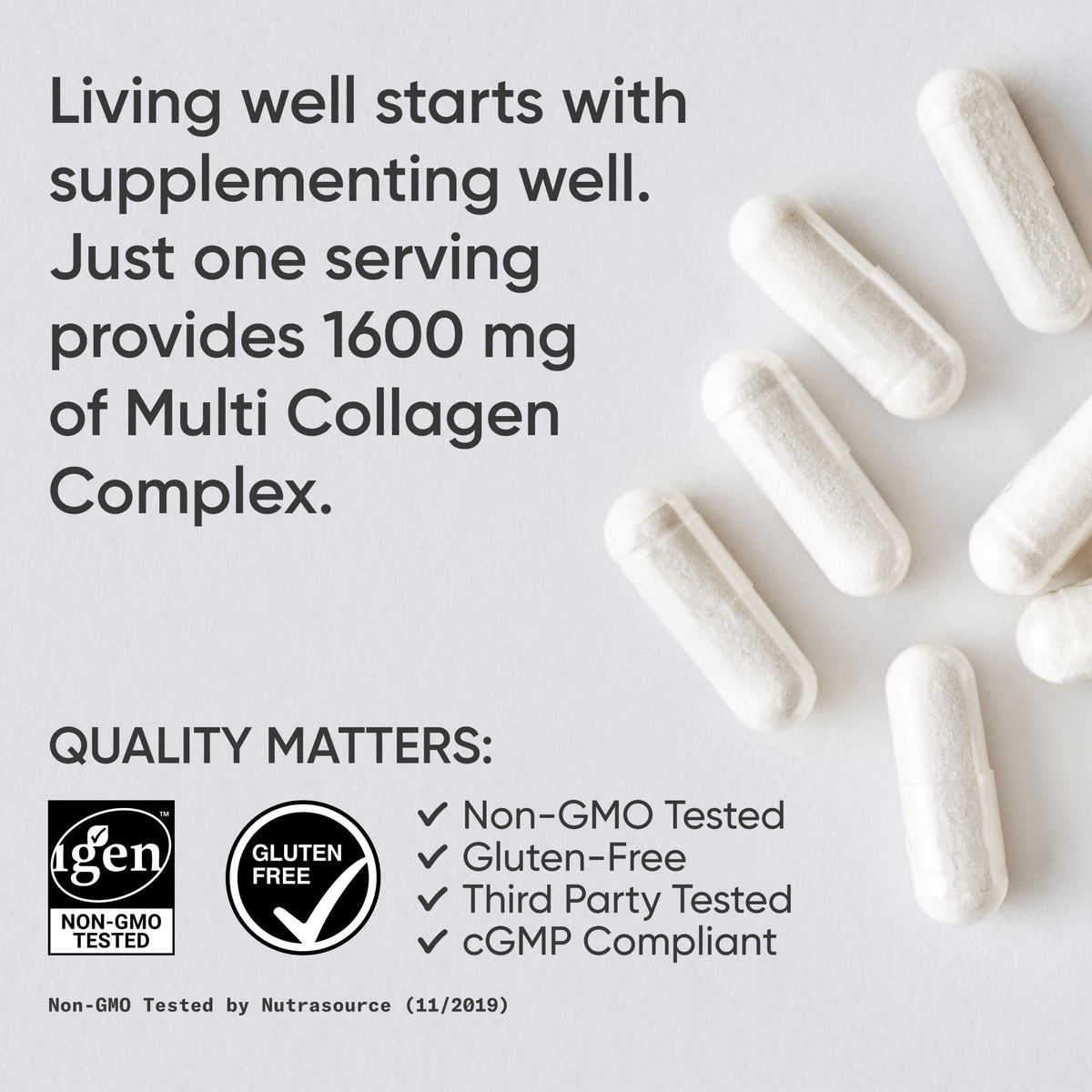 Sports Research Multi Collagen, 90 Capsules - view 6