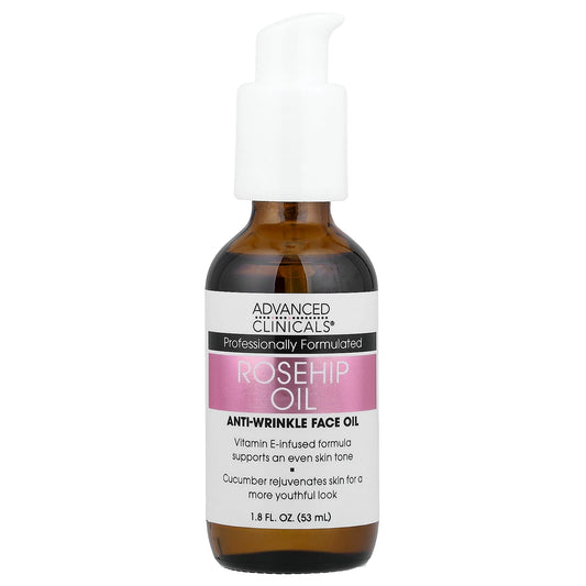 Advanced Clinicals Rosehip Oil, 1.8 fl oz (53 ml)