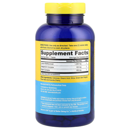 Nature's Life Lemon Bioflavonoids, 1,000 mg, 250 Tablets - view 2