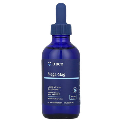 Trace Mega-Mag Liquid Mineral Supplement, 400 mg, 118 ml (4 fl oz)